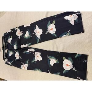 Banana Republic Floral Print Pants Size 14